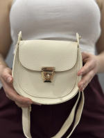 Klasik Kapaklı Bej Cilt Çanta (Beden: Standart) - Görsel 3