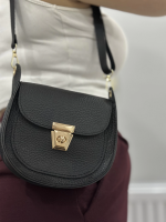 Klasik Kapaklı Siyah Cilt Çanta (Beden: Standart) - Görsel 5