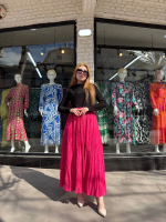 Kraş Etek Fuşya (Beden: S) - Görsel 3