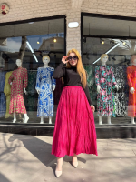 Kraş Etek Fuşya (Beden: S)