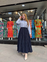 Kraş Etek Siyah (Beden: M) - Görsel 6