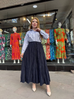 Kraş Etek Siyah (Beden: L) - Görsel 2