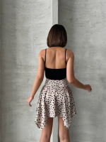 Puantiyeli Etek S25900 Krem (Beden: L) - Görsel 5