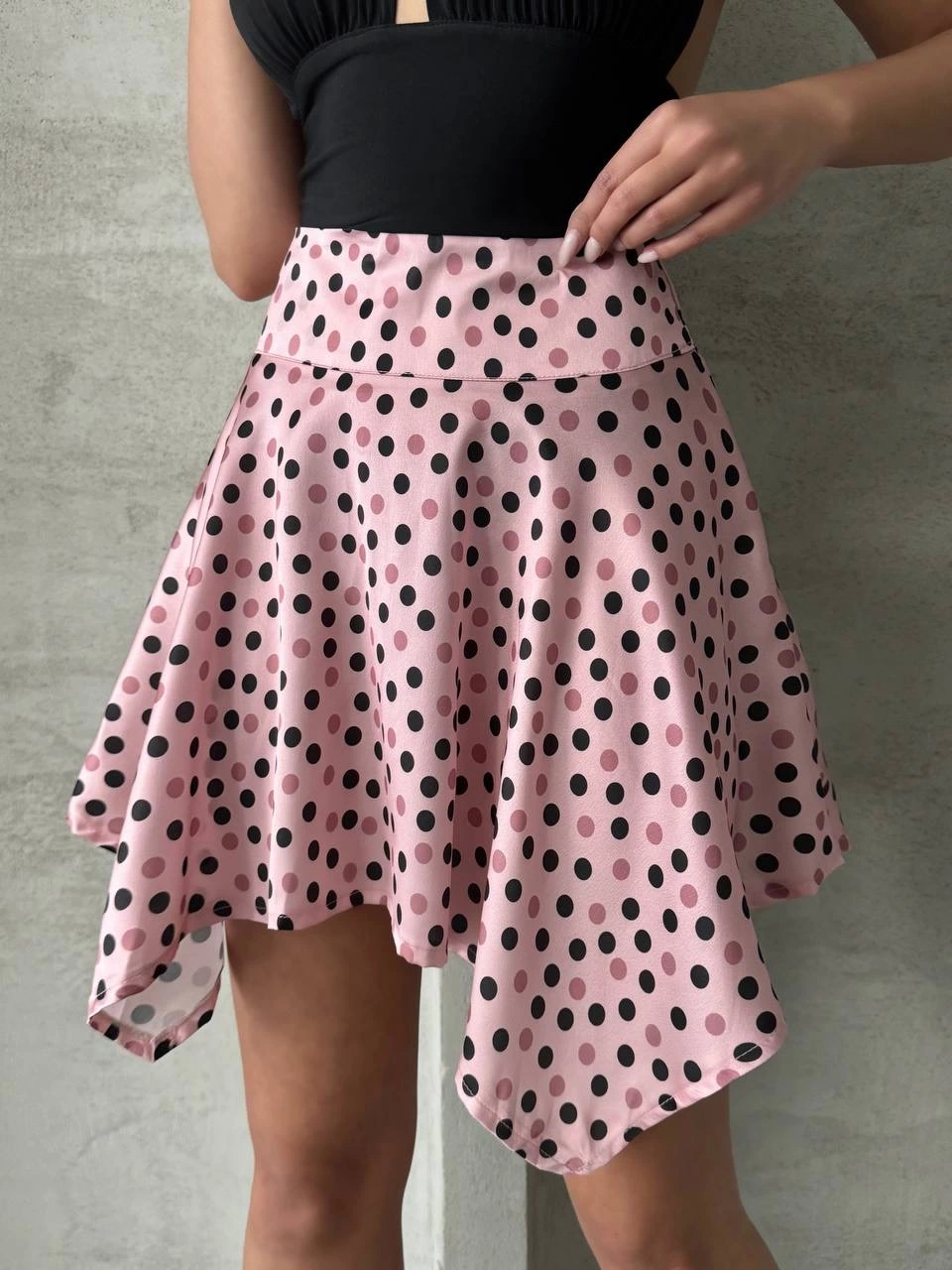 1233345_puantiyeli-etek-s25900-63529692-sw960sh1280.png Puantiyeli Etek S25900 Pembe (Beden: M) - Görsel 8