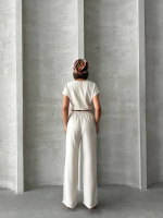 Bluz Pantolon Takım S255057 Bej (Beden: S) - Görsel 4