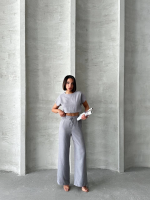 Bluz Pantolon Takım S255057 Gri (Beden: M) - Görsel 3