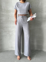 Bluz Pantolon Takım S255057 Gri (Beden: M)