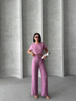 Bluz Pantolon Takım S255057 Gül (Beden: Xl) - Görsel 4