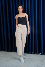 Havuç Pantolon 3326 Bej (Beden: Xl) - Görsel 5