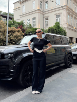 Düğme Yakalı Siyah Alt Üst Takım S3943 (Beden: M) - Görsel 5