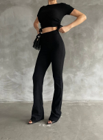 Yanları Tüneli Takım Siyah S3161 (Beden: Standart)