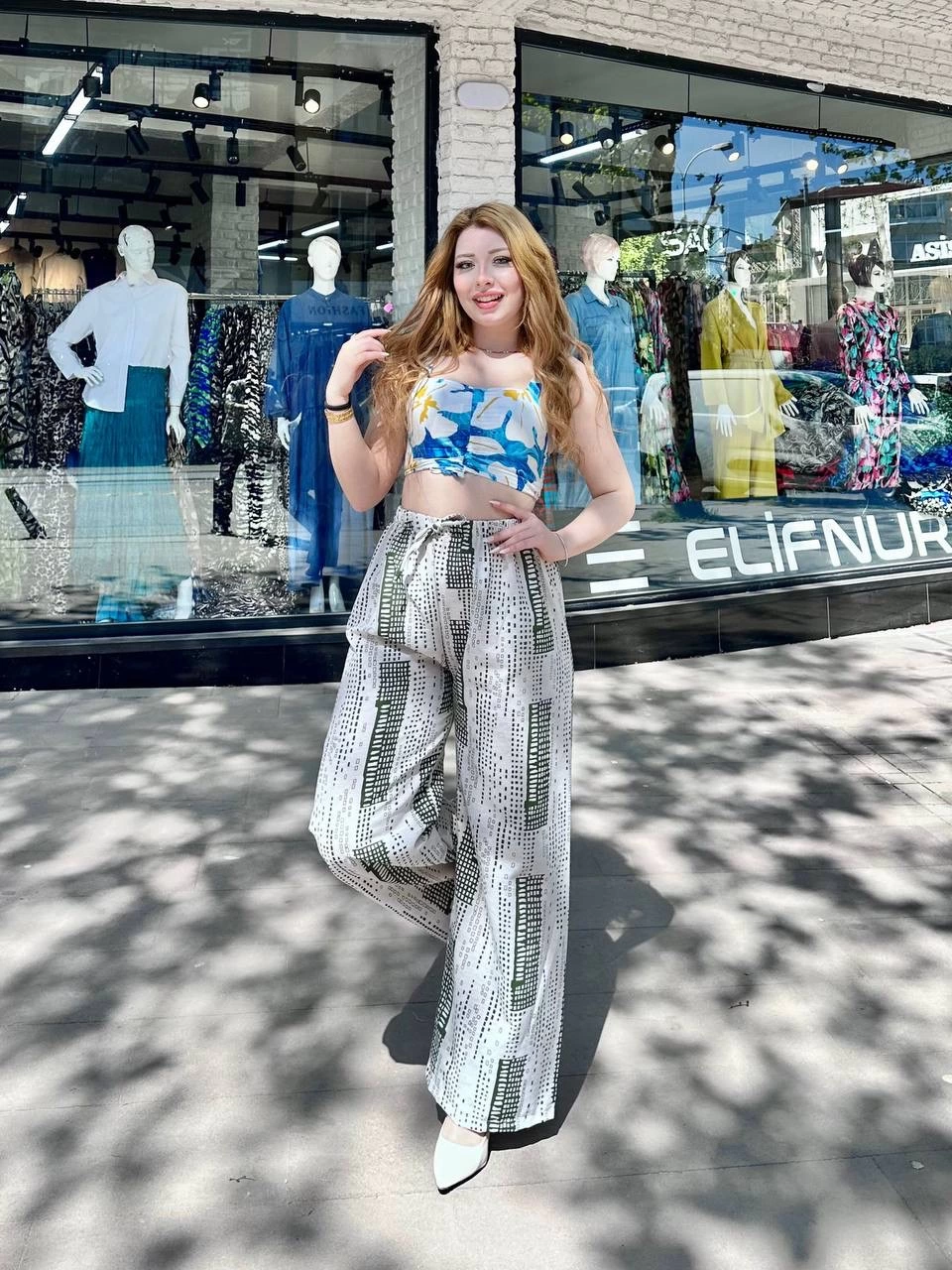 1233643_baskili-bagcikli-keten-pantolon-krem-86547467-sw960sh1280.png Baskılı Bağcıklı Keten Pantolon Krem (Beden: Standart) - Görsel 2