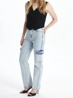 Kargo Cep Kar Yıkama Jeans Pantolon Mavi (Beden: 30) - Görsel 2