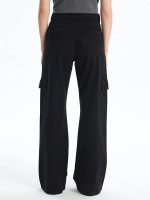 Kargo Cep Jeans Pantolon Siyah (Beden: 30) - Görsel 3