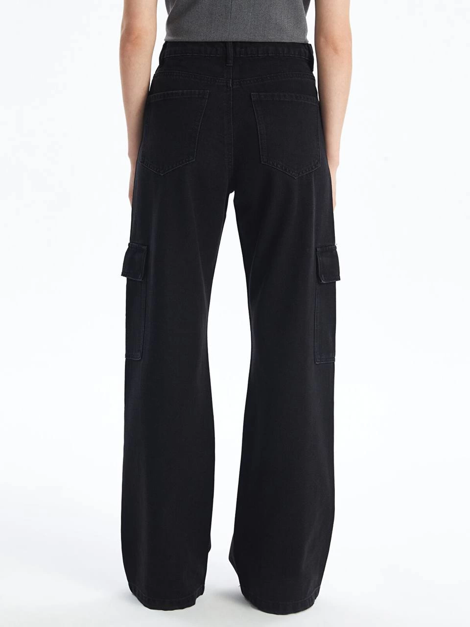 1233706_kargo-cep-jeans-pantolon-siyah-30790933-sw960sh1280.png Kargo Cep Jeans Pantolon Siyah (Beden: 32) - Görsel 3