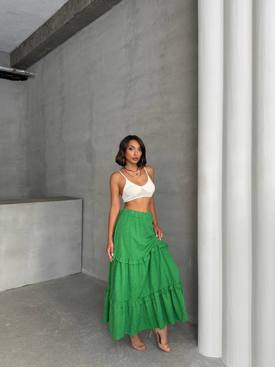 1233715_firfirli-brodeli-astarli-uzun-etek-yesil-s255047-35078960-sw960sh1280.png Fırfırlı Brodeli Astarlı Uzun Etek Yeşil S255047 (Beden: Xl) - Görsel 4