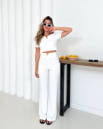 V Aksesuarlı Ottoman Takım Beyaz S255850 (Beden: S)