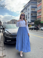 Kraş Etek Bebemavi (Beden: L) - Görsel 3