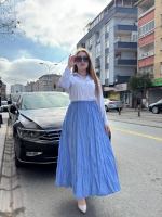 Kraş Etek Bebemavi (Beden: L) - Görsel 2