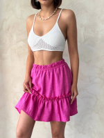 Çingene Keten Etek Fuşya S24808 (Beden: M)