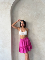 Çingene Keten Etek Fuşya S24808 (Beden: M) - Görsel 4