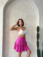 Çingene Keten Etek Fuşya S24808 (Beden: L) - Görsel 5