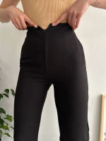 Atlas Fletolu Pantolon Siyah (Beden: S) - Görsel 2