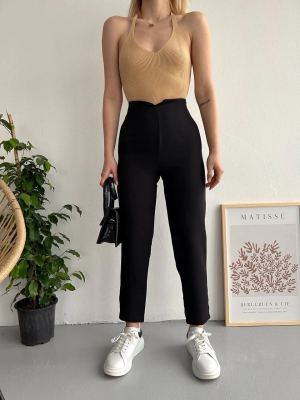 Atlas Fletolu Pantolon Siyah (Beden: L)