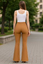 Atlas Palazzo Pantolon Kamel Camel (Beden: S) - Görsel 5