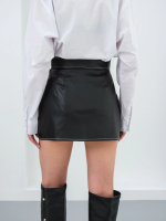 Kontrast Deri Etek Siyah W260015 (Beden: Xl) - Görsel 4