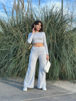 Bol Paça Altüst Takım Gri W1197 (Beden: S)