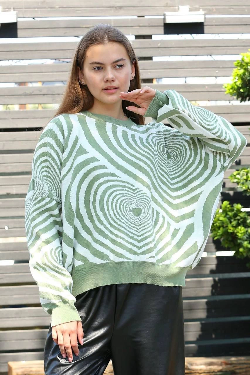 1234364_beyaz-kalp-cizgili-kazak-mint-48512550-sw853sh1280.png Beyaz Kalp Çizgili Kazak Mint (Beden: Standart) - Görsel 1