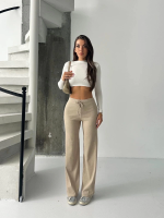 Fit Comfort Bej Salaş Pantolon A6011 (Beden: Standart) - Görsel 2