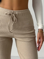 Fit Comfort Bej Salaş Pantolon A6011 (Beden: Standart) - Görsel 7