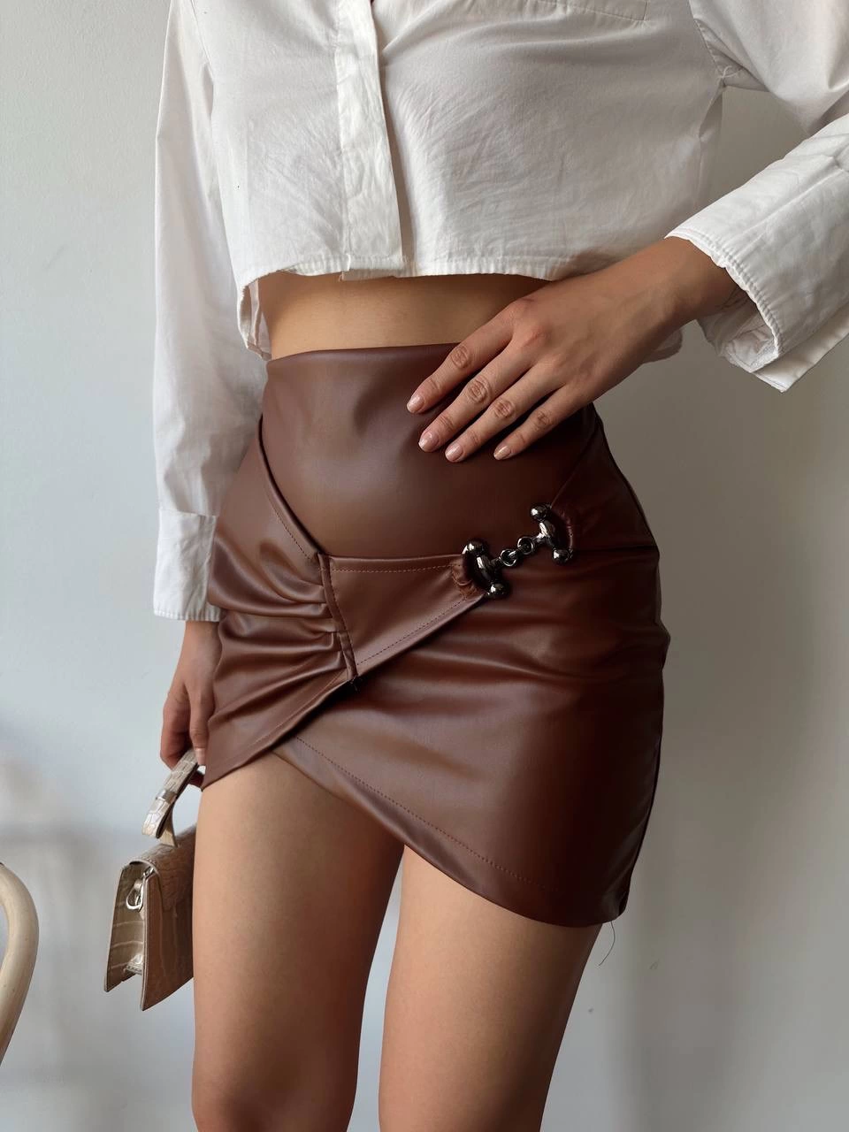 1234635_tokali-deri-etek-kahve-s240097-24990277-sw960sh1280.png Tokalı Deri Etek Kahve S240097 (Beden: M) - Görsel 3