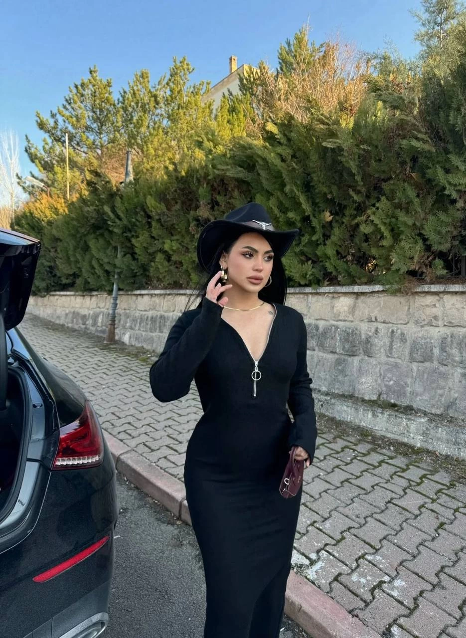 1234673_fermuar-detayli-fitilli-sardonlu-elbise-siyah-a3178-26402790-sw935sh1280.png Fermuar Detaylı Fitilli Şardonlu Elbise Siyah A3178 (Beden: Standart) - Görsel 5