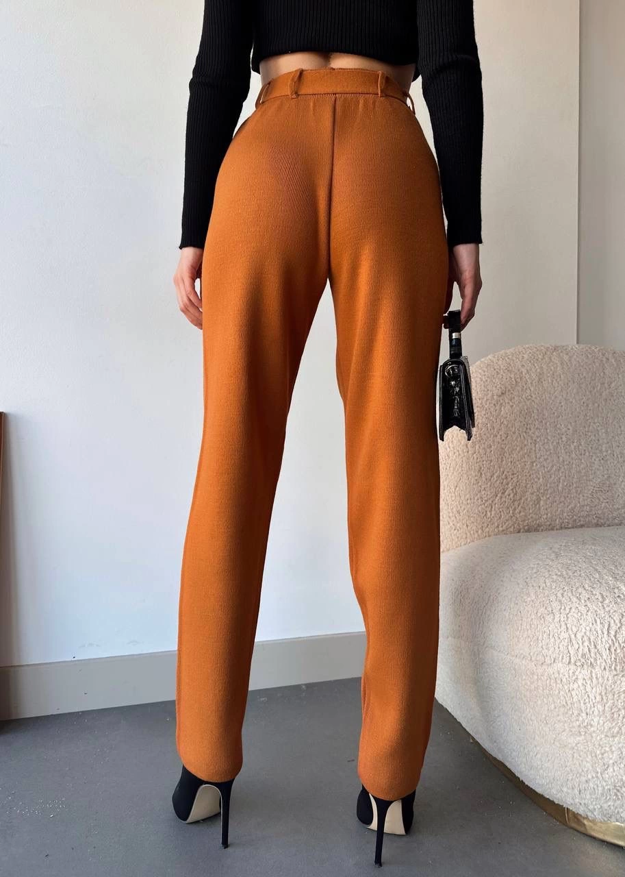 1234698_kendinden-kemerli-triko-pantolon-camel-70132113-sw913sh1280.png Kendinden Kemerli Triko Pantolon Camel (Beden: Standart) - Görsel 3