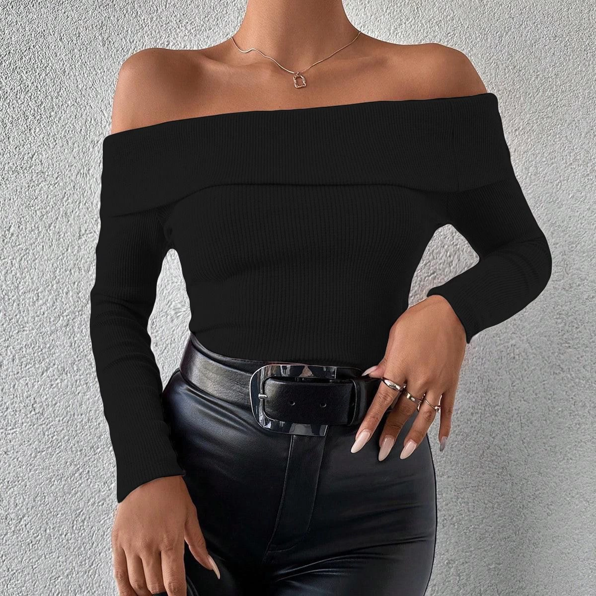 1234701_uzun-kol-madonna-yaka-bluz-siyah-45094315-sw1200sh1200.png Uzun Kol Madonna Yaka Bluz Siyah (Beden: L) - Görsel 3