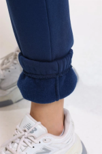 3 İplik Şardonlu Paça Lastikli Eşofman Lacivert İs001 (Beden: M) - Görsel 6