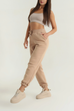 3 İplik Şardonlu Paça Lastikli Eşofman Bisküvi İs001 (Beden: M) - Görsel 2