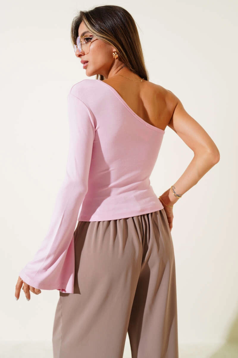 1234884_tek-omuzlu-basic-bluz-pembe-t4275-581773-sw800sh1200.png Tek Omuzlu Basic Bluz Pembe T4275 (Beden: L) - Görsel 4