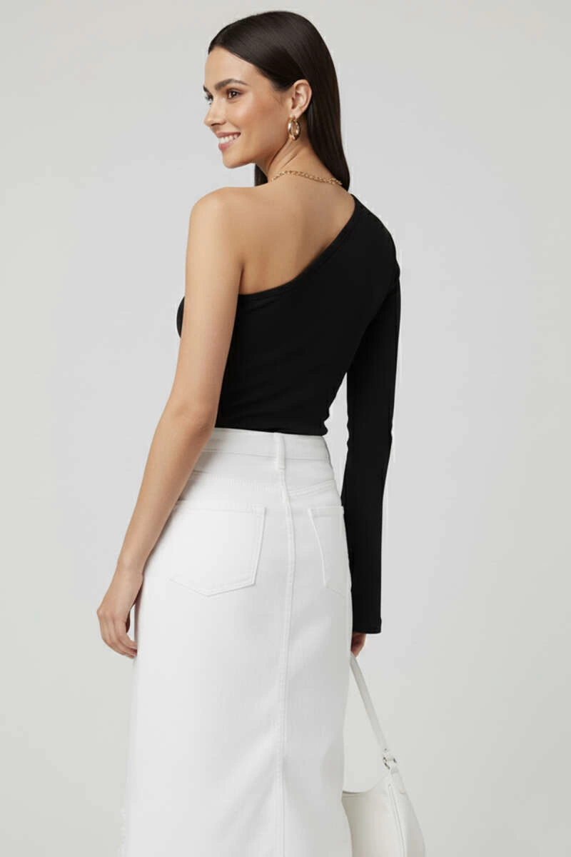 1234893_tek-omuzlu-basic-bluz-siyah-t4275-62904599-sw800sh1200.png Tek Omuzlu Basic Bluz Siyah T4275 (Beden: Xl) - Görsel 3