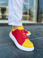 Kb-Kuback Taraftar Gtx Bağcıklı Günlük Erkek Ayakkabı Kırmızı (Numara: 44) - Görsel 2