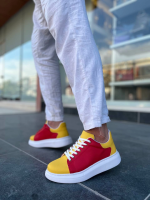 Kb-Kuback Taraftar Gtx Bağcıklı Günlük Erkek Ayakkabı Kırmızı (Numara: 43) - Görsel 4