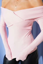 Madonna Çapraz Yaka Bluz Pembe T4331 (Beden: Xl) - Görsel 4