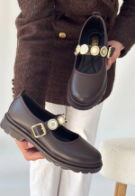 Okira Kahverengi Cilt Oxford Ayakkabı (Numara: 36) - Görsel 2