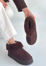 Edali Kahverengi Süet Bot (Numara: 39)