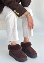 Edali Kahverengi Süet Bot (Numara: 39) - Görsel 2