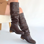 Winda Kahverengi Cilt Körüklü Çizme (Numara: 37) - Görsel 4