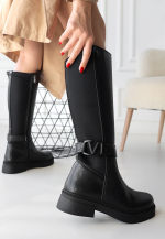 Diona Siyah Cilt Çizme (Numara: 39) - Görsel 2